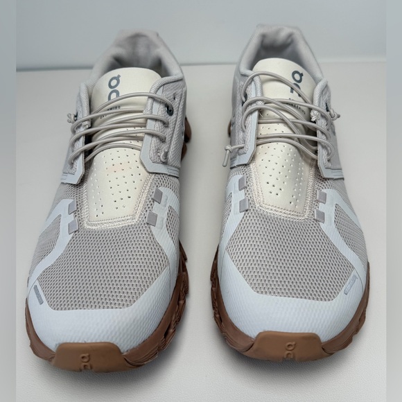 On Cloud 5 Shoes Women's Size 9.5 Sand/Rosebrown Sneakers Athleisure Running - Picture 4 of 9